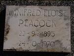 PEACOCK Winifred Eloise 1895-1970