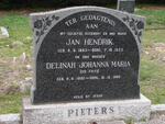 PIETERS Jan Hendrik 1883-1953 & Delinah Johanna Maria FRITZ 1882-1960