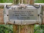 PRINS Shaun Percival 1962-2012
