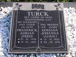 TURCK Frederick Adrian 1918-1999 & Adriana Johanna 1926-2011
