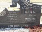 BERG Casper J.J., van den 1903-1983 & Maria D.M. 1908-1984 :: VAN DEN BERG Jacobus A. 1948-1966