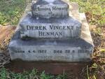 HENMAN Derek Vincent 1922-1958