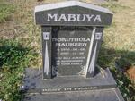 MABUYA Nokuthula Maureen 1970-2007