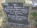 COTTERELL William -1943 & Elizabeth -1942