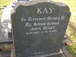 KAY John Henry 1923-1971
