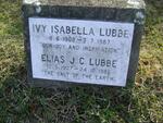 LUBBE Elias J.C. 1907-1986 & Ivy Isabella 1908-1987