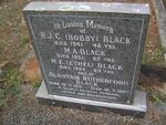 BLACK M.A. -1951 :: BLACK R.J.C. -1946 :: BLACK M.E. -1964 :: BLACK Alastair Rutherford 1931-1997