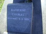 COSMAS Harry 1899-1954 & Katherine 1900-1970