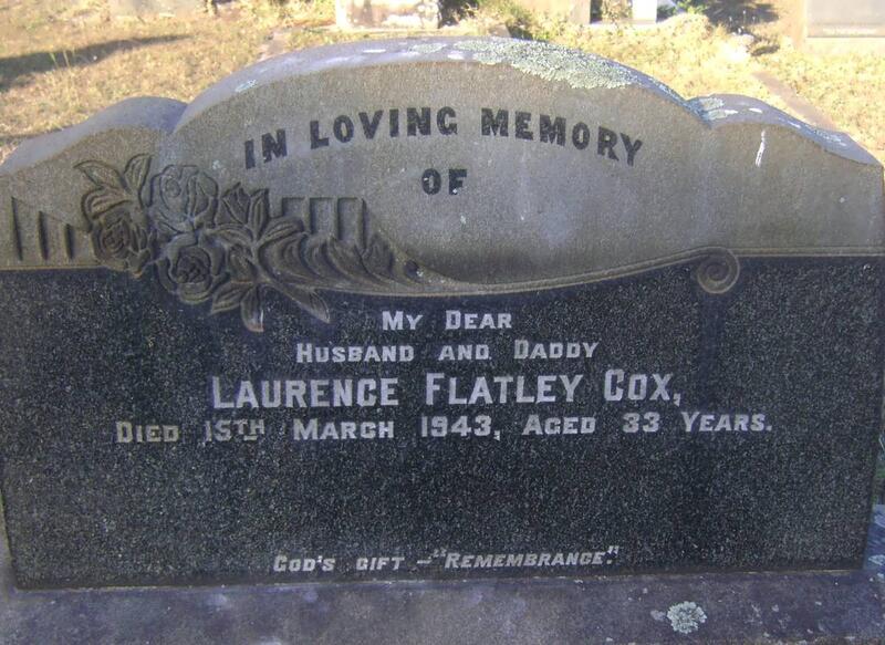 COX Laurence Flatley -1943