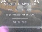 MYBURGH Martha C. -1969