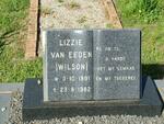 EEDEN Lizzie, van nee WILSON 1891-1982