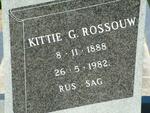 ROSSOUW Kittie G. 1888-1982