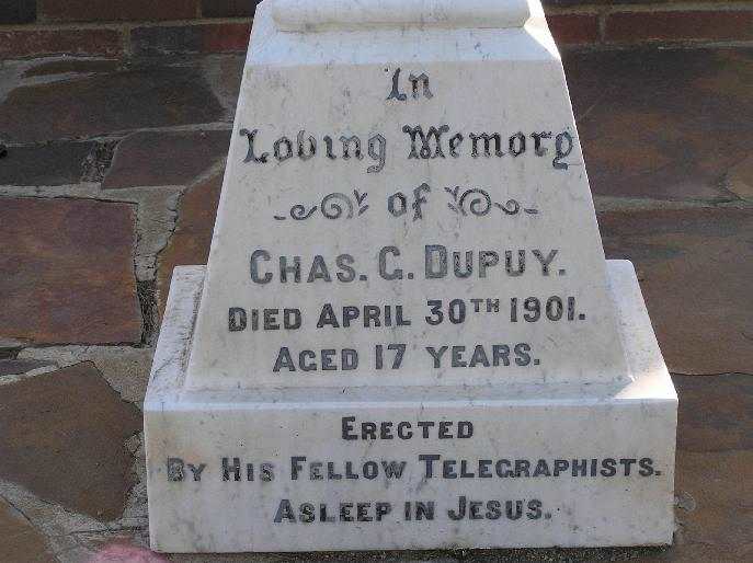 DUPUY Chas. G. -1901
