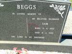 BEGGS Sam 1922-1993