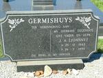 GERMISHUYS J.A. 1943-1994