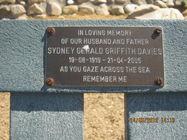 DAVIES Sydney Gerald Griffith 1919-2005