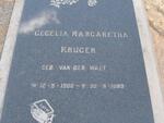 KRUGER Cecelia Margaretha nee VAN DER WALT 1900-1983