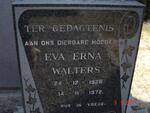 WALTERS Eva Erna 1926-1972