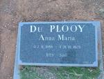 PLOOY Anna Maria, du 1888-1978