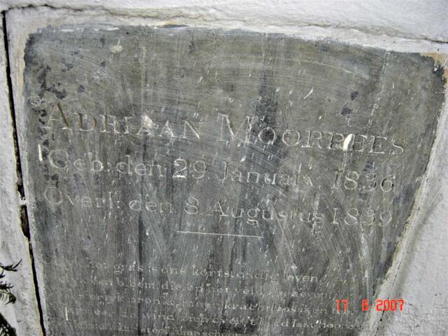 MOORREES Adriaan 1836-1839