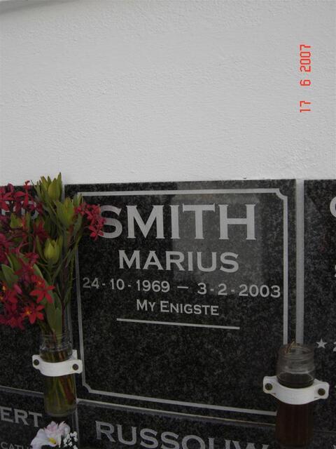 SMITH Marius 1969-2003