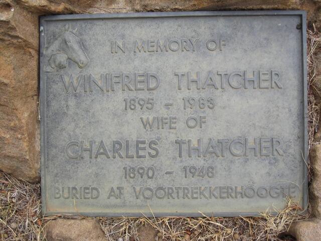 THATCHER Charles 1890-1948 & Winifred 1895-1983