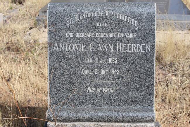 HEERDEN Antonie C., van 1865-1943
