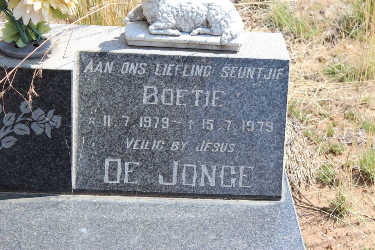 JONGE Boetie, de 1979-1979