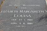 GROTIUS Elizabeth Margaretha Louisa 1920-1985