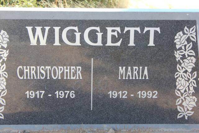 WIGGETT Christopher 1917-1976 & Maria 1912-1992
