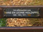 HOLZAPFEL Hans 1906-1954 & Leonie 1911-1982