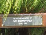 HUMPHREY Pat 1936-1992