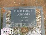 PLOOY Floris Petrus Johannes, du 1900-1975