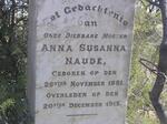NAUDE Anna Susanna 1851-1915 