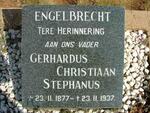ENGELBRECHT Gerhardus Christiaan Stephanus 1877-1937