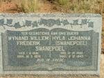 SWANEPOEL Wynand Willem Frederik 1891-1935 & Hyla Johanna SWANEPOEL 1882-1947
