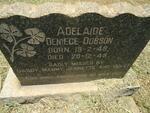 DOBSON Adelaide Deniece 1945-1948