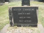 BUBB Hester Evangeline 1893-1968