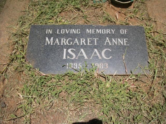 ISAAC Margaret Anne 1895-1983