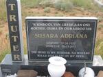 TRUTER Susara Adriana 1927-2011