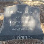 ELDRIDGE Thelma Merle 1923-1960