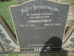 NEL Edward Philip 1901-1958