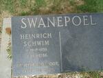 SWANEPOEL Heinrich Schwim 1935-1986