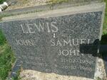 LEWIS John 1913-1972 :: LEWIS Samuel John 1958-1986