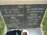 NEL Dorothea Anna 1901-1968 & Maria Charlotte 1907-1986