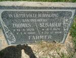 FARMER Thomas 1920-1960 & Susarah 1925-1994