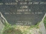 ZYL Jan Andries, van 1938-1960