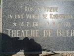 BEER Theatjie, de 1966-1969