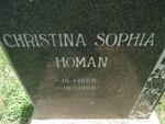 HOMAN Christina Sophia 1968-1968