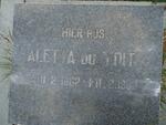 TOIT Aletta, du 1962-1962